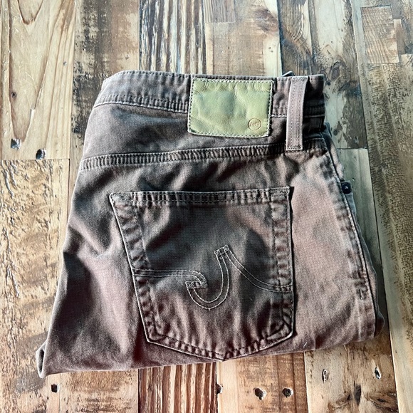 AG Everett chinos dark brown size 32” w 30” l (tailored) - Picture 2 of 5